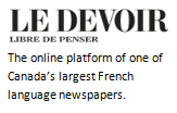 Le Devoir - Logo for website